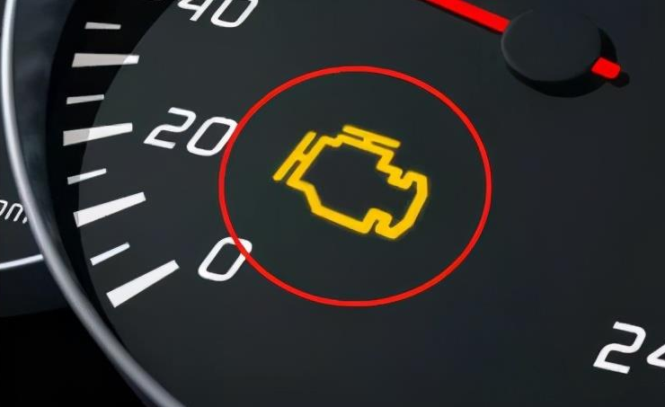 汽車發動機故障燈亮